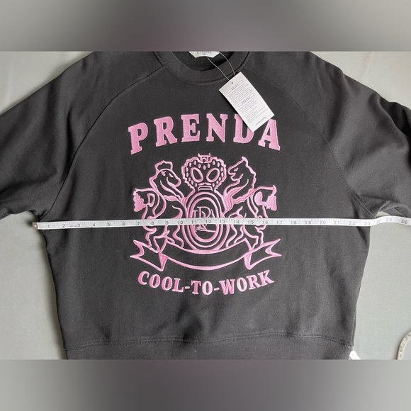 Korean Brand Prenda from Plant Pink logo Sweatshirt Size S - Picture 13 of 14